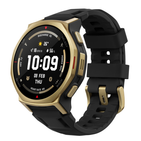 Amazfit T-Rex 3 Pro (44mm) สมาร์ทวอทช์ GPS แม่นยำ แผนที่ออฟไลน์ หน้าจอ Sapphire กันน้ำ 10ATM มาตรฐาน Military Image2