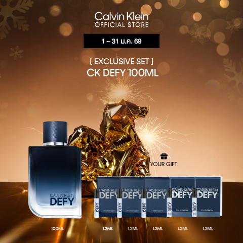 Calvin Klein Defy Eau De Parfum For Men 100ml - EDP For Him (Male Perfume) Image1