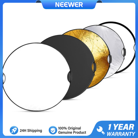 NEEWER 32"/80 ซม. 5 in 1 ชุดสะท้อนแสงแบบพับได้แบบใช้มือถือ, RF-80II Image1