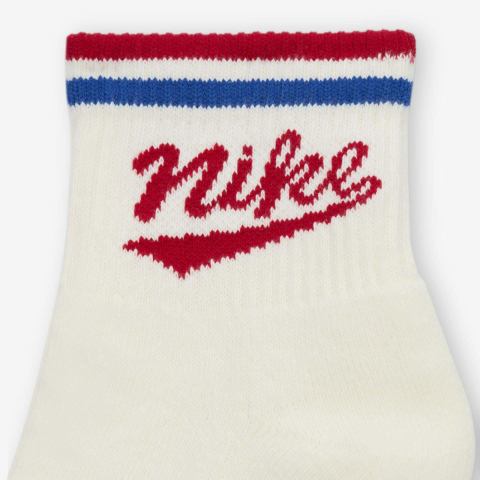 Nike Mens Everyday Plus Ankle 3Pairs Socks - Mix ไนกี้ ถุงเท้าหุ้มข้อผู้ชาย Everyday Plus 3 คู่ - หลายสี [HJ9340-901] Image4