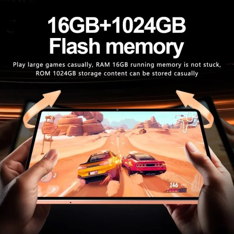 [Free Gift: 11 Items] I17 Pro Pad Tablet Dualsim/4G/5G+Wifi 2025 Tablet 11.6 Inch Android 16 16Gb Ram+1Tb Rom 3-Year Warranty Image5