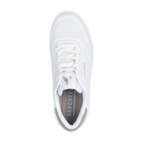 Skechers สเก็ตเชอร์ส รองเท้าผู้หญิง Women Uno Court Street Shoes - 177705-WHT - Air-Cooled Memory Foam Image2
