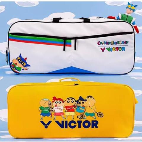 Wickdo VICTOR Victory BR5601CS กระเป๋าแบดมินตันแบบเป้สะพายหลัง ลาย Shinn Chan ขนาดใหญ่ สำหรับกีฬามัลติฟังก์ชั่น Image1