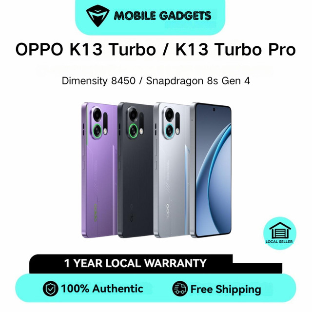 OPPO K13 Turbo Pro / OPPO K13 Turbo | Snapdragon 8s Gen 4 & Dimensity 8450 | OPPO Gaming Phone