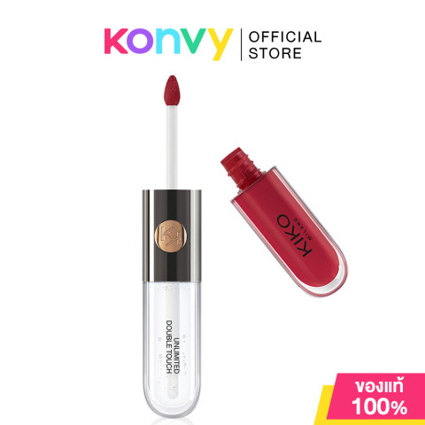 KIKO MILANO Unlimited Double Touch 6g คิโกะ มิลาโน ลิควิดลิปสติก 2 สเต็ป Image5