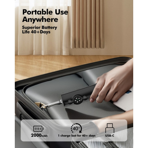 【COD】จัดส่ง 24 ชั่วโมง Bezvoi Y215 Water Flosser 300ML & จอแสดงผล LED ไหมขัดฟันทันตกรรมสําหรับวงเล็บเหงือกอ่อนไหวแบบพกพาทําความสะอาดฟัน กำจัดคราบหินปูน Oral Irrigation ทันตกรรม Cavity Care Image5