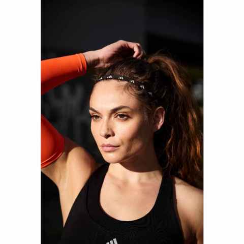 adidas ที่คาดผม เขียวมะนาว, ขาว, เงินสะท้อนแสง / Hairbands Lucid Lemon, White, Silver Reflective Image6