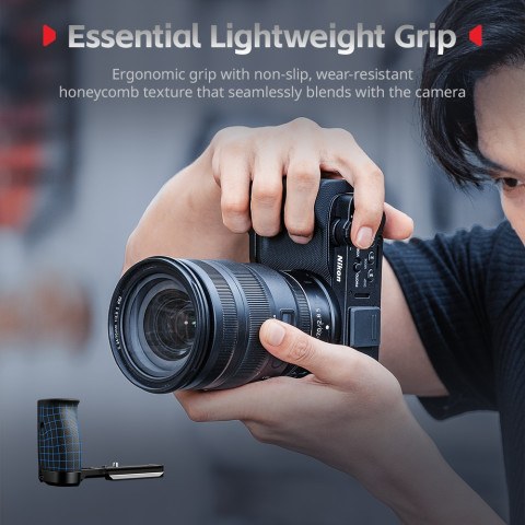 SmallRig สําหรับ Nikon ZR Cage Kit / แผ่นเมาท์รูปตัว L พร้อมที่จับซิลิโคน#5647#5466#5468#54675467 Image6