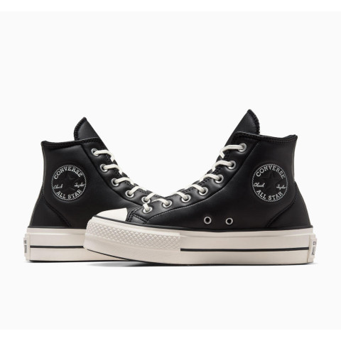 CONVERSE รองเท้า CTAS LIFT PLATFORM PUFF HI BLACK ผู้หญิง A11160CF_H4BKXX Image6