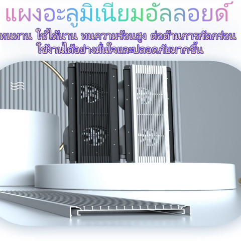 พัดลมระบายอากาศแบบยาว แรง เสียงเงียบ สำหรับห้องน้ำ ติดเพดานยิปซัม ติดข้าง Image6