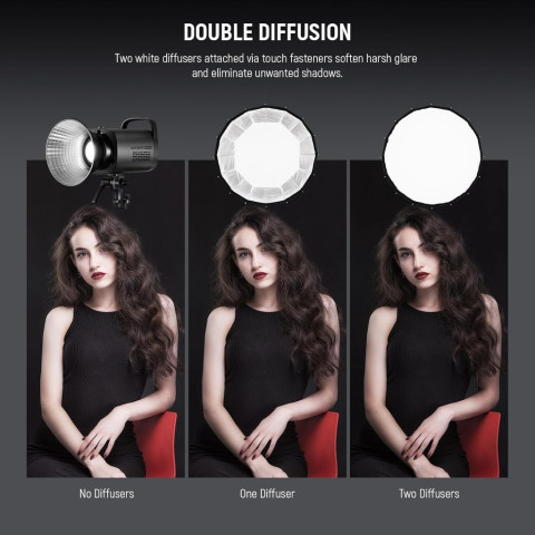 NEWER 35.4"/90 ซม.Bowens Mount Parabolic Softbox Quick Folding & Set Up, NS90P Image3