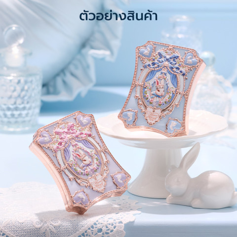 [NEW]Flower Knows Bunny Garden Collection 6-Color Makeup Palette อายแชโดว์ สีมัตต์/เพิร์ล เนื้อผงบางเบาเนียนนุ่ม Image3