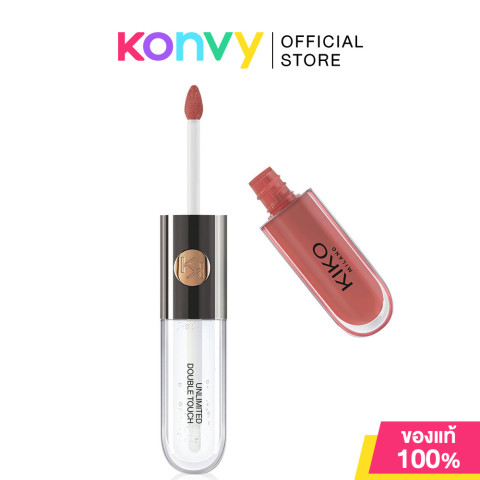 KIKO MILANO Unlimited Double Touch 6g คิโกะ มิลาโน ลิควิดลิปสติก 2 สเต็ป Image2