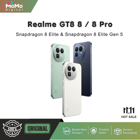 Realme GT8 Pro / Realme GT8 Snapdragon 8 Elite Gen 5 6.79" 144Hz 1440 x 3136 pixels 7000 mAh Realme GT8 Series