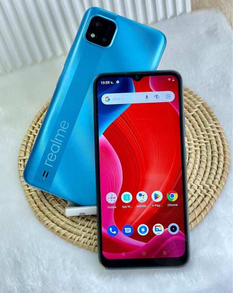Realme c11(2020) จอ6.52นิ้ว สภาพดีแถมฟรีชุดชาร์จ Image3
