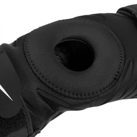 NIKE ปลอกรัดหัวเข่า PRO OPEN KNEE STRAP SLEEVE | BLACK/WHITE Image6