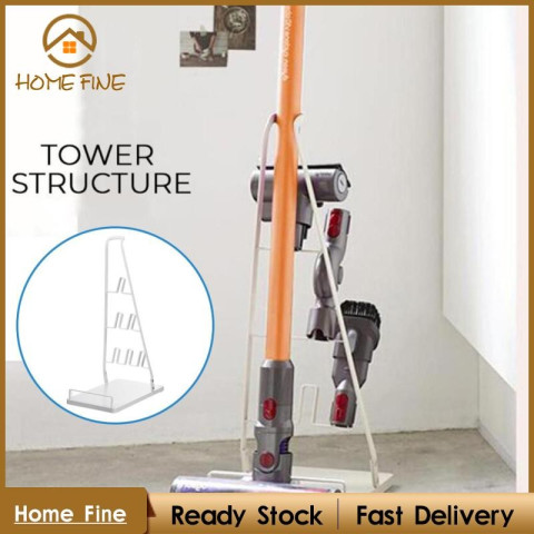 [คาธารินา_x] ขาตั้งเครื่องดูดฝุ่นสําหรับเครื่องดูดฝุ่นไฟฟ้ารองรับวงเล็บจัดเก็บโลหะ Image5