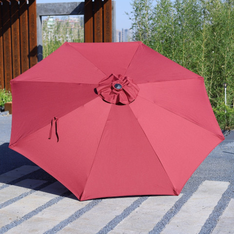 TREDEY Φ2.7M ร่มกันแดดสนามใหญ่ ในสวน กลางแจ้ง ตลาดนัด ขายของ สระว่ายน้ำ แม่ค้า ร้านกาแฟ Image5