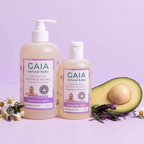 GAIA Baby Sleeptime Bath | ไกอา เบบี้ สลีปไทม์ บาธ 500ml Image5