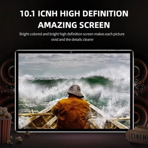 Original S10 Tablet 10.1inch 12GB+512GB Big Screen Full HD 5G WIFI Android14 Tablet Online Courses Android Gaming Tablet For Kids Portable Tablet Dual SIM Card Image3