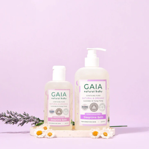GAIA Baby Sleeptime Bath | ไกอา เบบี้ สลีปไทม์ บาธ 500ml Image4