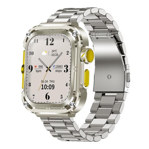 Z85สมาร์ทวอท์ชสูงสุดสำหรับ ผู้ชายผู้หญิงสายนาฬิกาข้อมืออัจฉริยะสำหรับผู้ชายสาย IP68กันน้ำนาฬิกาข้อมือฟิตเนส Image1