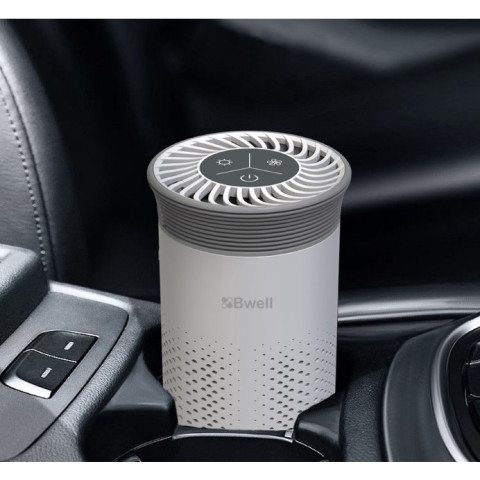 (แพ็กคู่) Bwell เครื่องฟอกอากาศพกพา 4 ขั้นตอน รุ่น G8 พร้อมอุปกรณ์ยึดรถเข็นเด็ก Image2