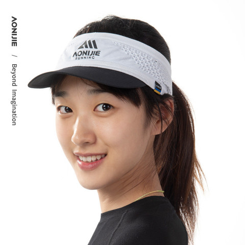 Aonijie E4619 หมวกวิ่ง พับได้ เบาพิเศษ กันแดด วิ่ง แห้งเร็ว สําหรับกอล์ฟ ขี่จักรยาน เทรล มาราธอน Image4