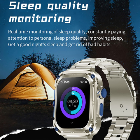Z85สมาร์ทวอท์ชสูงสุดสำหรับ ผู้ชายผู้หญิงสายนาฬิกาข้อมืออัจฉริยะสำหรับผู้ชายสาย IP68กันน้ำนาฬิกาข้อมือฟิตเนส Image5
