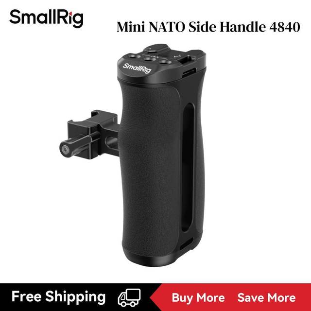 Smallrig Mini NATO ที่จับด้านข้าง/ที่จับด้านข้างพร้อมสกรู 1/4" -20 #4840 #4756