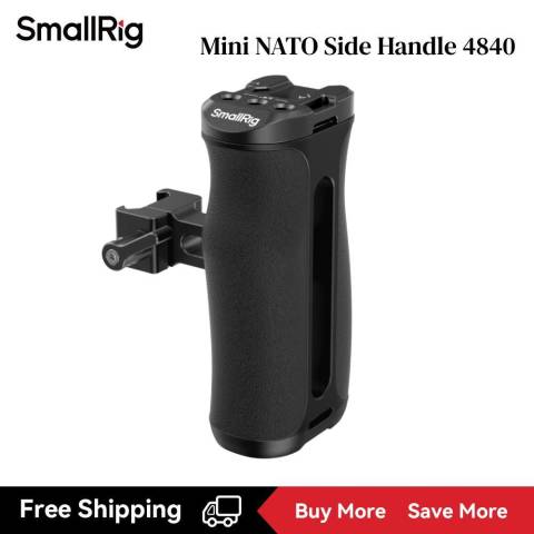 Smallrig Mini NATO ที่จับด้านข้าง/ที่จับด้านข้างพร้อมสกรู 1/4" -20 #4840 #4756 Image1
