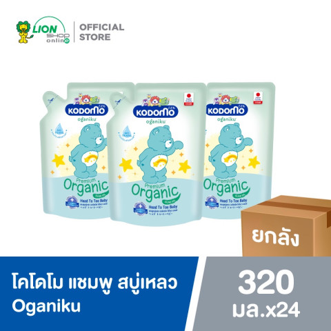 [ยกลัง 24 ถุง] KODOMO Head to Toe 320-350 มล. (ชนิดเติม) Image2