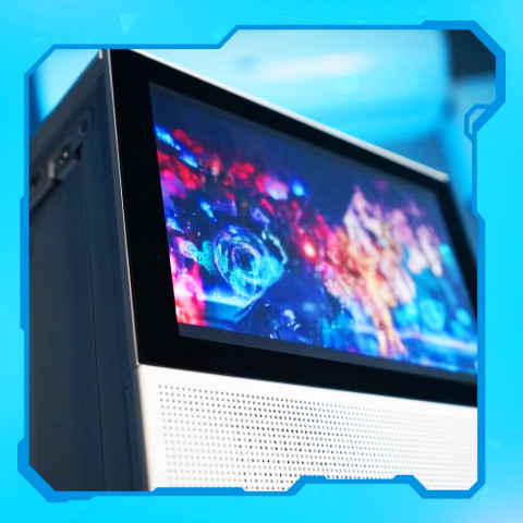 ส่งด่วน Jonsbo D41 ATX STD White Screen Media Z Com Case เล็ก เตี้ย ใส่จอ8"หน้าเคสได้ รับชุดน้ำ3ตอน Image3