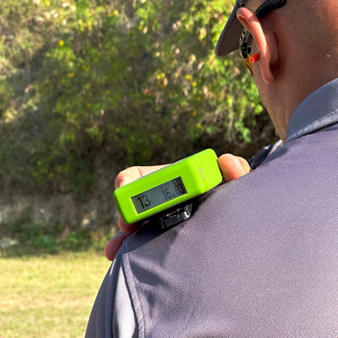 SPECIALPIE เครื่องจับเวลายิงปืน (Shot Timer) สำหรับ IPSC พร้อมหน้าจอแสดงผลสองด้าน เหมาะสำหรับนักยิงปืน Image7