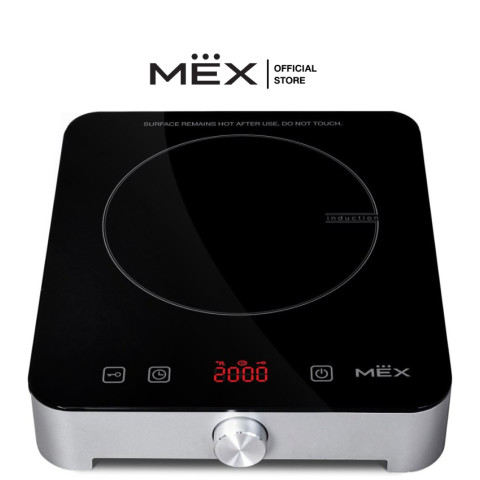 MEX รุ่น PIC11S เตาแม่เหล็กไฟฟ้าแบบตั้งโต๊ะ 1 หัวเตาขนาด 19.6 ซม. (พร้อมหม้อและฝาแก้วปิดหม้อ) Image5