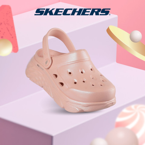 Skechers สเก็ตเชอร์ส รองเท้าผู้หญิง Women Max Cushioning Foamies Shoes - 111657-CRL Image1