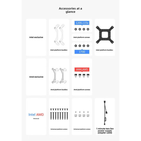 CPU LIQUID COOLER (ระบบระบายความร้อนด้วยน้ำ) DEEPCOOL LE520 / LE720 For Intel / AMD (ของใหม่ ส่งจากไทย) Image5