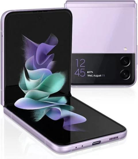 โทรศัพท์ .Samsung Galaxy Z Flip3 5G Ram8/128GBหรือ256GB  Screen Size  6.7   ของแท้ 100%  ส่งฟรี! （มอบชุดหูฟัง AI เป็นของขวัญ） Image3