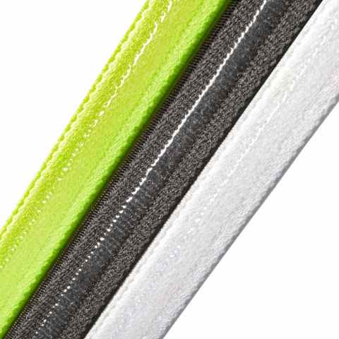 adidas ที่คาดผม เขียวมะนาว, ขาว, เงินสะท้อนแสง / Hairbands Lucid Lemon, White, Silver Reflective Image4