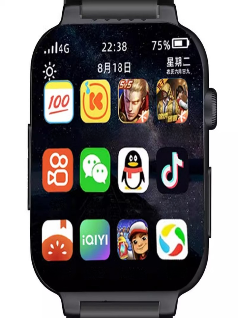 นาฬิกาข้อมืออัจฉริยะที่สามารถเล่นเกมได้ โทรศัพท์สื่อสารสำหรับเด็ก รองรับเครือข่ายทุกประเภท ติดต่อได้ตลอดเวลา ด้วยระบบปฏิบัติการ Android Image3