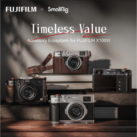 Smallrig กล้องกรอบป้องกัน Cage & L-Shape Handle สําหรับ FUJIFILM X100VI / X100V Image1