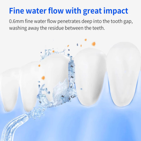 DOCO LAB Portable Mini Oral Irrigator Dental Teeth Water Flosser ไหมขัดฟันพลังน้ำ เครื่องทำความสะอาดฟันระบบไฟฟ้า Image4