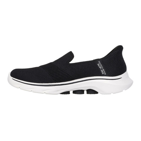 Skechers สเก็ตเชอร์ส รองเท้าผู้หญิง Women GOwalk 7 GOwalk Shoes - 125258-BKW - Air-Cooled Memory Foam Image5