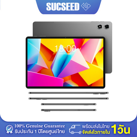 🇹🇭 ⚡(แถมฟรีเคส) ⚡ Teclast T50 Plus Tablet │ขนาดหน้าจอ 11 นิ้ว 120Hz │Unisoc T7280 RAM 20GB + ROM 256GB │Android 15 แบตเตอรี่ 8000mAh รองรับซิม 4G │ประกันในไทย 1ปี Image5