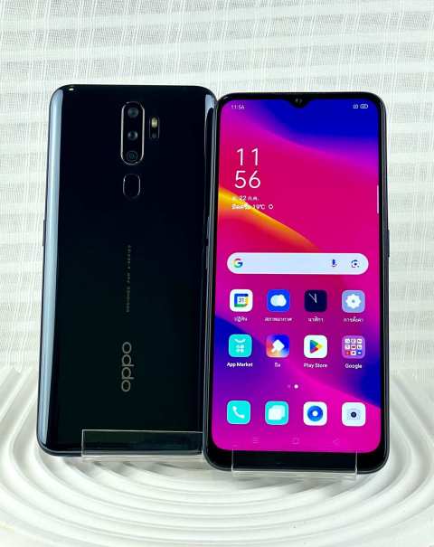 มือถือoppo A5(2020) จอ 6.5 ram3 rom64 Android 10แบต5000 พร้อมใช้งานได้ทุกแอพทุกเครือข่าย ฟรีชุดชาร์จ Image3