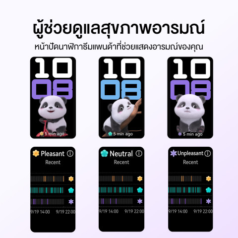 [4.3 20.00 - 4.6 | ลดสูงสุด 15%*] HUAWEI Band 10 | สมาร์ทวอทช์ | ตัวเรือนอะลูมิเนียมดีไซน์หรู | การวิเคราะห์การนอนหลับระดับโปร Image5