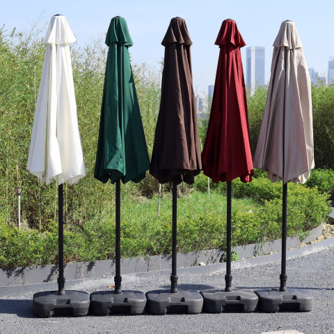 TREDEY Φ2.7M ร่มกันแดดสนามใหญ่ ในสวน กลางแจ้ง ตลาดนัด ขายของ สระว่ายน้ำ แม่ค้า ร้านกาแฟ Image6