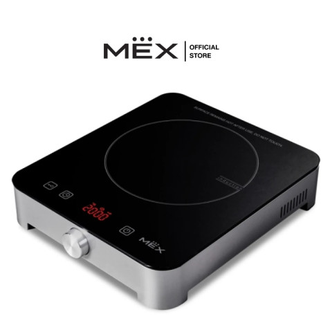 MEX รุ่น PIC11S เตาแม่เหล็กไฟฟ้าแบบตั้งโต๊ะ 1 หัวเตาขนาด 19.6 ซม. (พร้อมหม้อและฝาแก้วปิดหม้อ) Image3