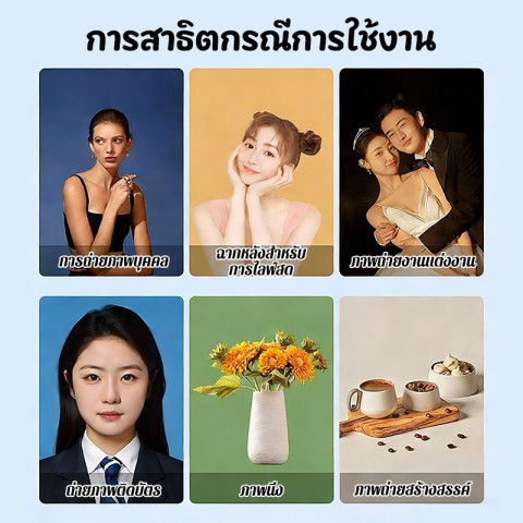 โครงฉาก ชนิดรอกมือหมุน Backdrop Rolls การยกที่ราบรื่น ติดตั้งสะดวก 2/3/4/6แกน สำหรับใช้กับขาตั้งไฟและเจาะแขวนผนัง Image2