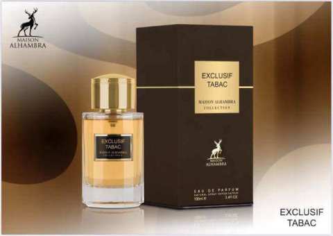 Exclusif Tabac EDP Perfume By Maison Alhambra 100 ML🥇Super Rich UAE Version Image2
